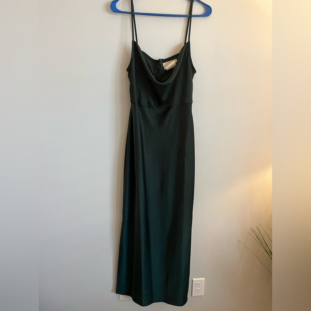 Anthropologie Emerald Midi Dress